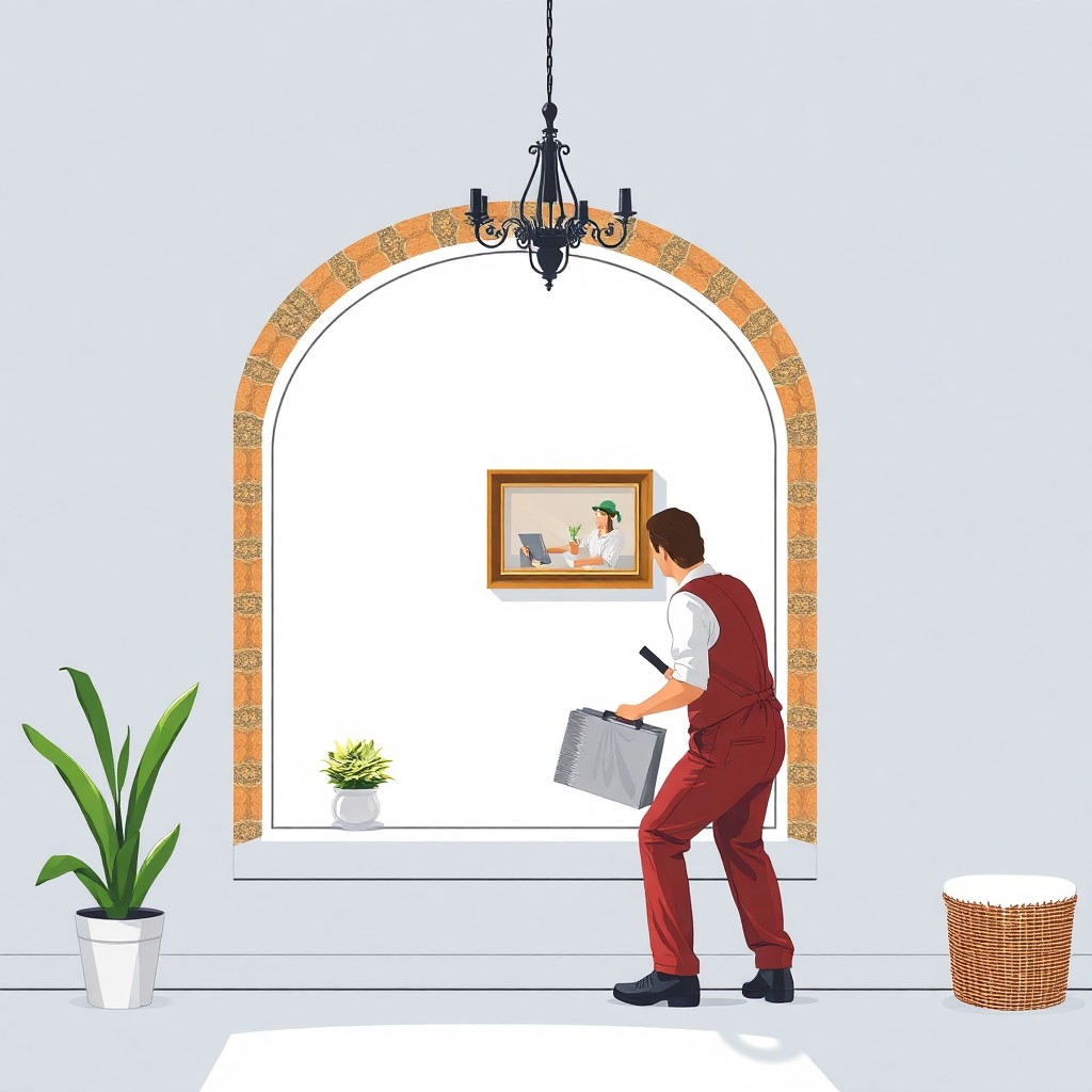 Servicio profesional de pintura y decoración